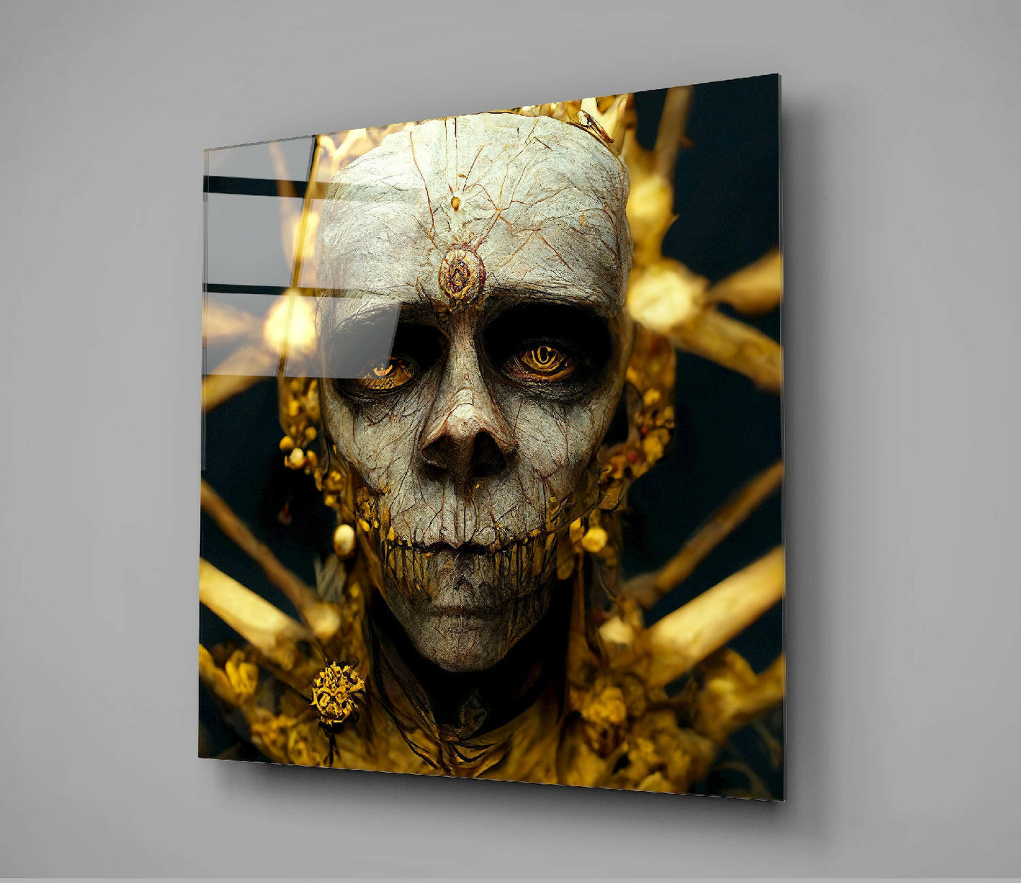 Insigneart USA Ancient Look Glass Wall Art || Designers Collection
