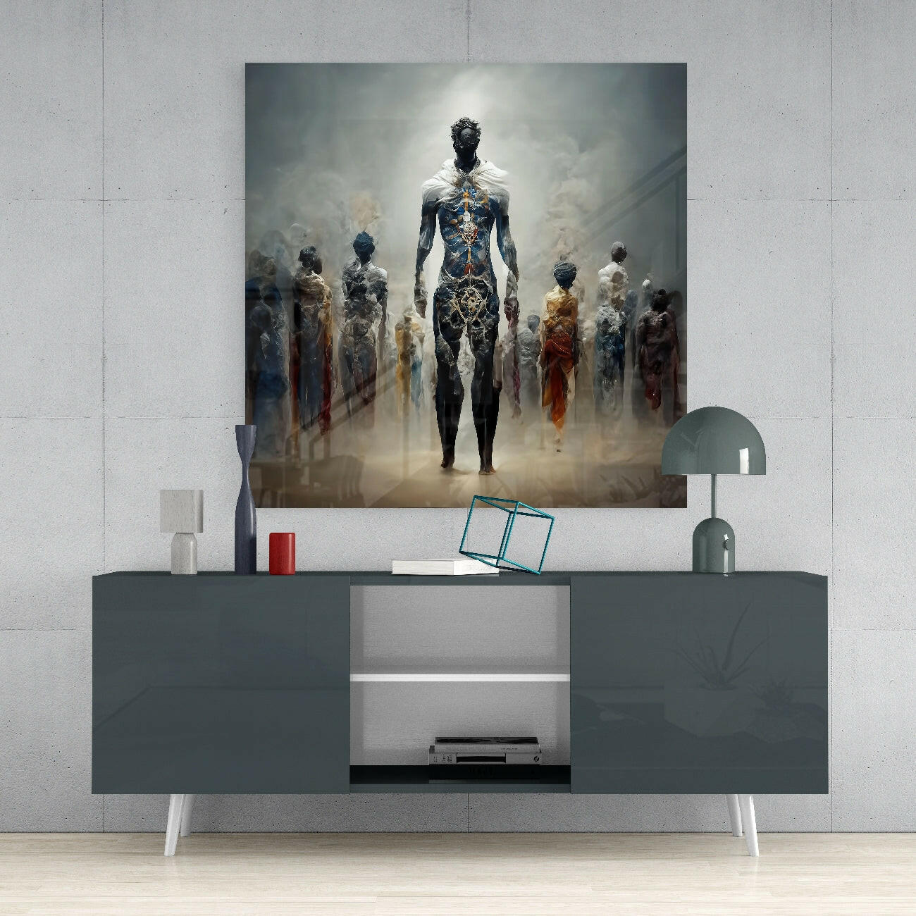 Insigneart USA Insigneart USA Genesis Glass Wall Art || Designers Collection