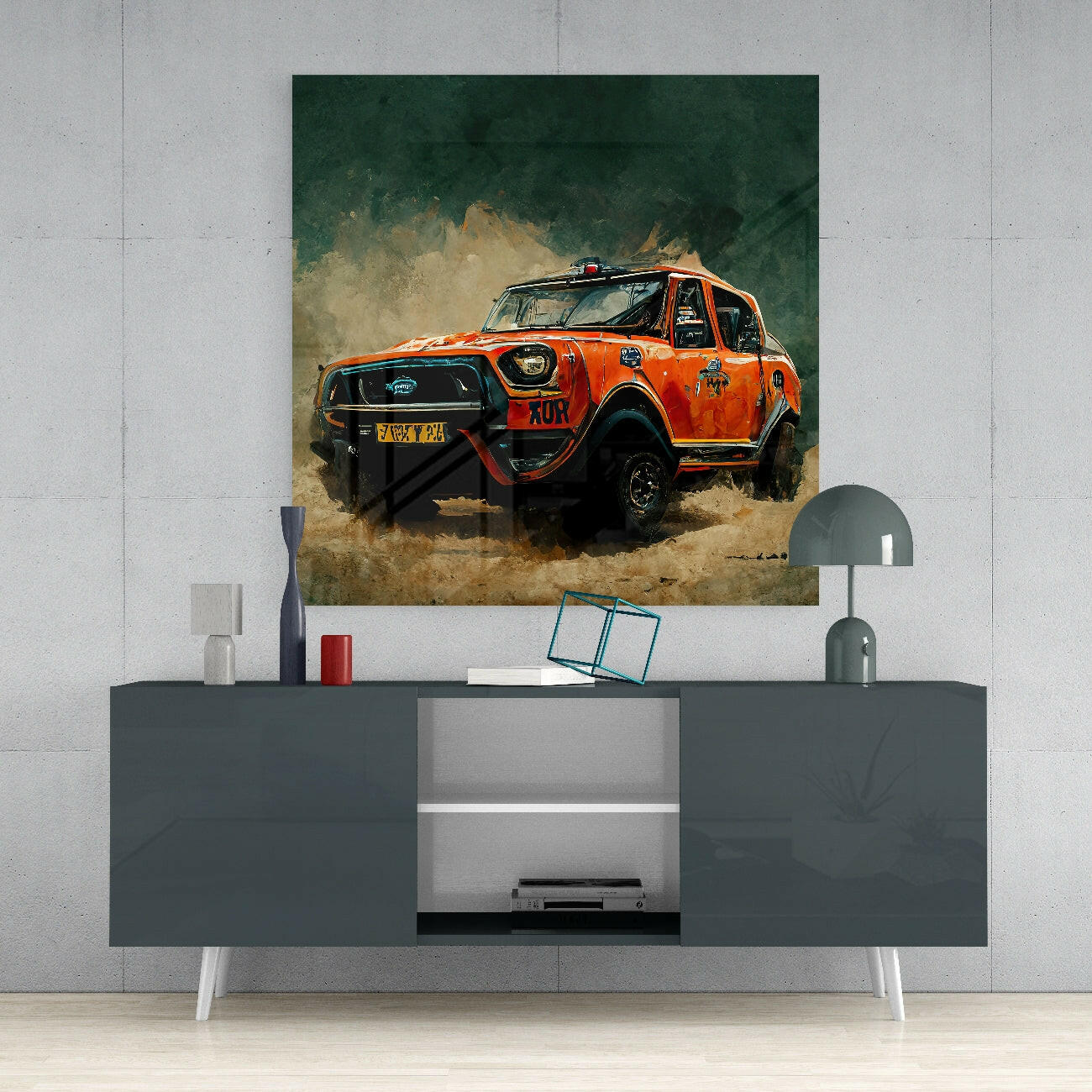 Insigneart USA Insigneart USA Racer Glass Wall Art || Designer Collection