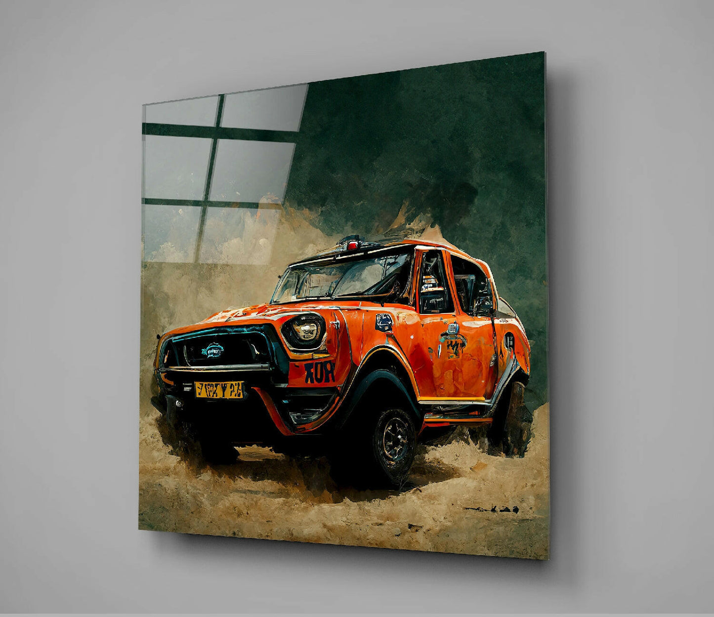 Insigneart USA Insigneart USA Racer Glass Wall Art || Designer Collection