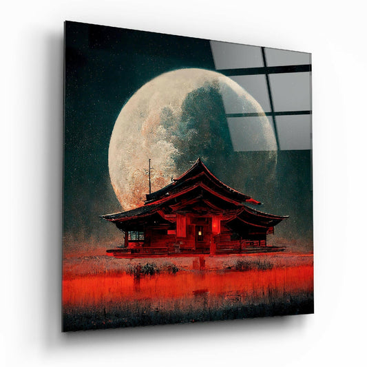 Insigneart USA Monkeys' Home Glass Wall Art || Designer Collection