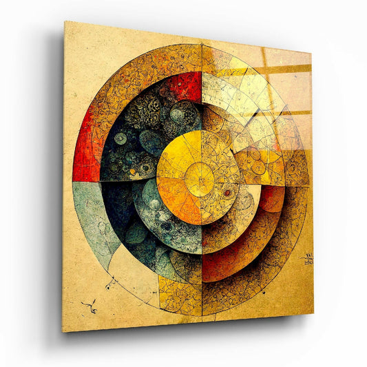 Insigneart USA Insigneart USA Circles Glass Wall Art || Designers Collection