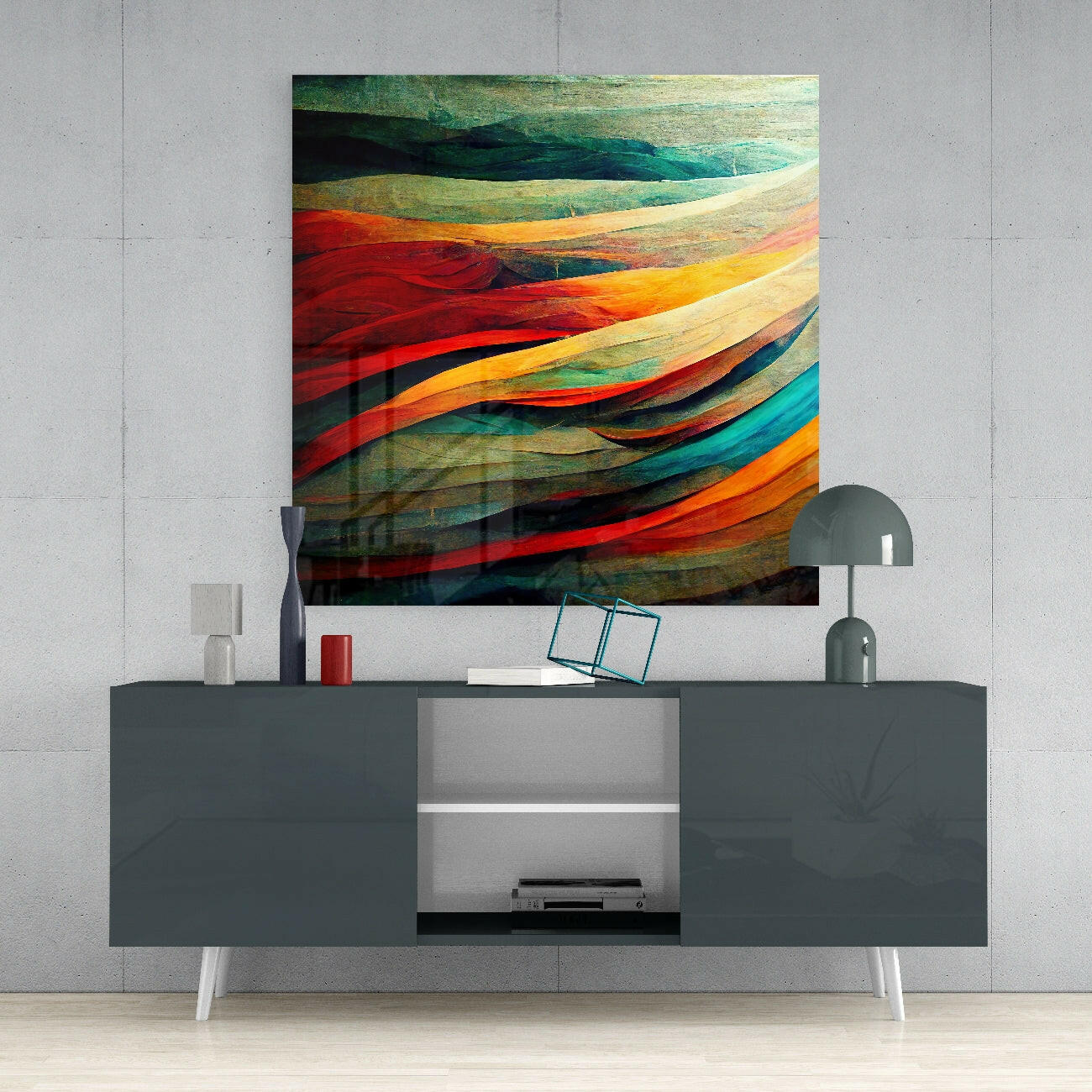 Insigneart USA Insigneart USA Flow Glass Wall Art || Designers Collection