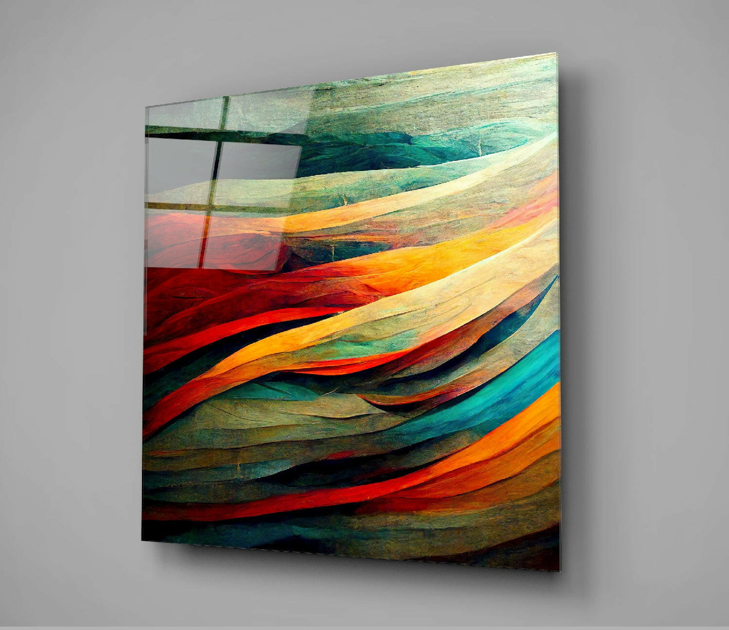 Insigneart USA Insigneart USA Flow Glass Wall Art || Designers Collection