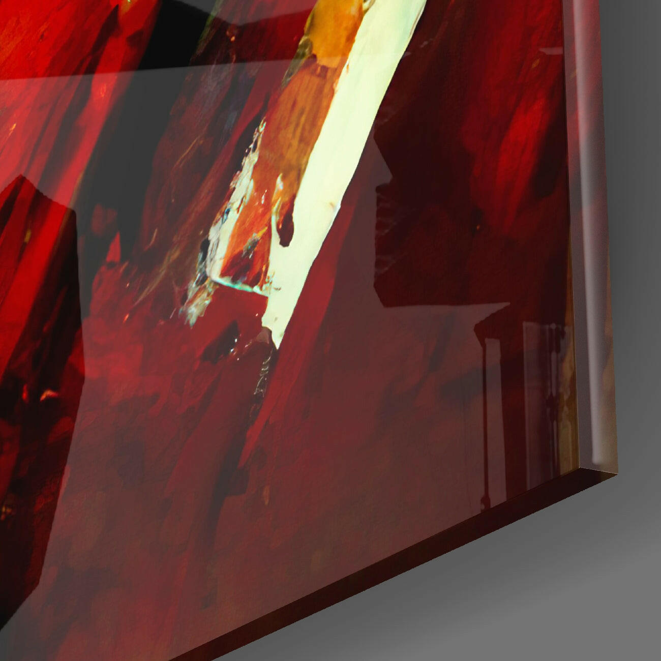 Insigneart USA Insigneart USA Brush Glass Wall Art || Designers Collection