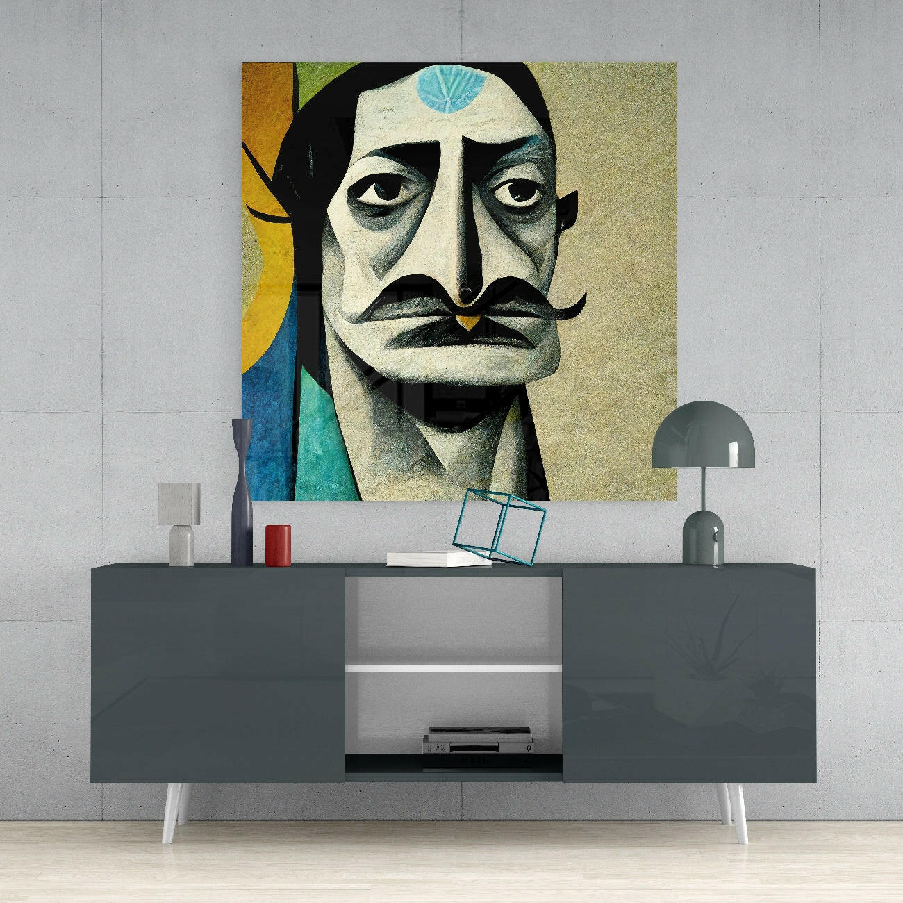 Insigneart USA Insigneart USA Salvador Glass Wall Art || Designer Collection