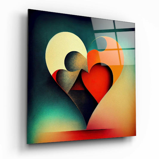 Insigneart USA Insigneart USA Heart Glass Wall Art || Designers Collection