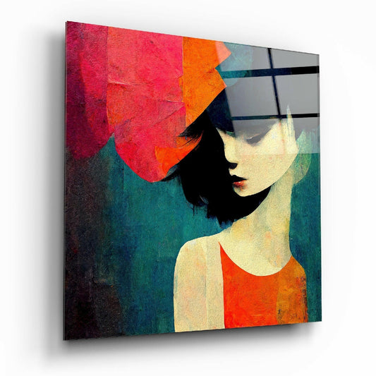 Insigneart USA Insigneart USA Saddness Glass Wall Art || Designer Collection