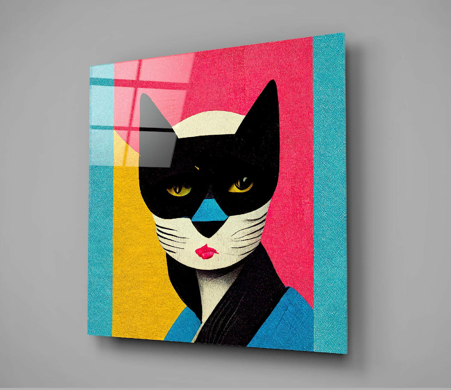 Insigneart USA Insigneart USA Masked Glass Wall Art || Designer Collection