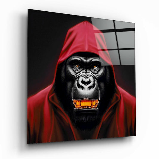 Insigneart USA Angry Smile Glass Wall Art || Designers Collection