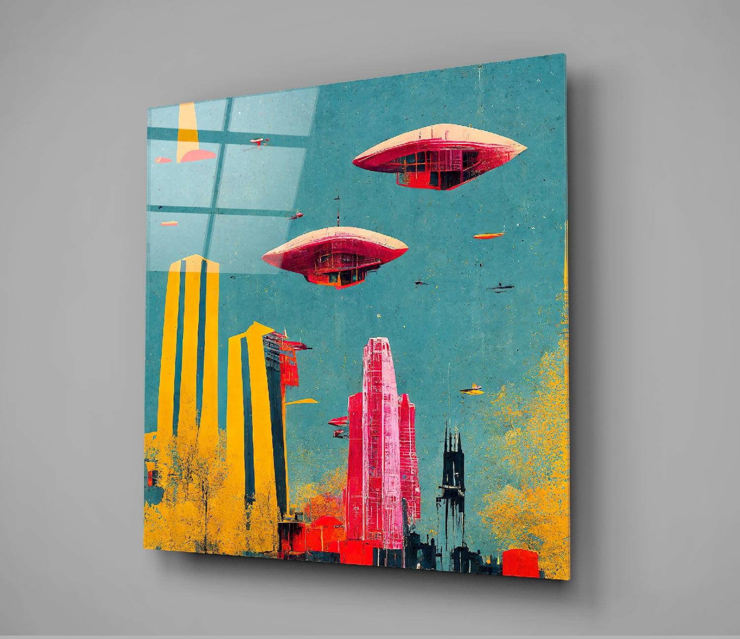 Insigneart USA Insigneart USA Future Glass Wall Art || Designers Collection