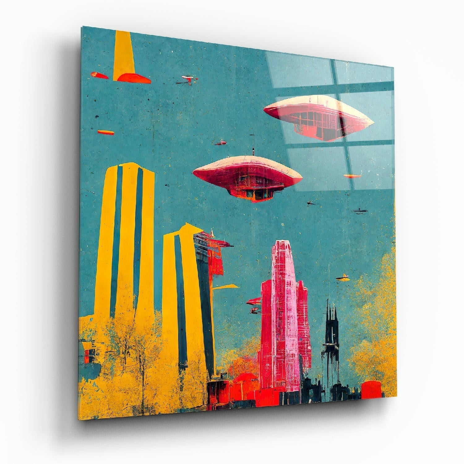Insigneart USA Insigneart USA Future Glass Wall Art || Designers Collection