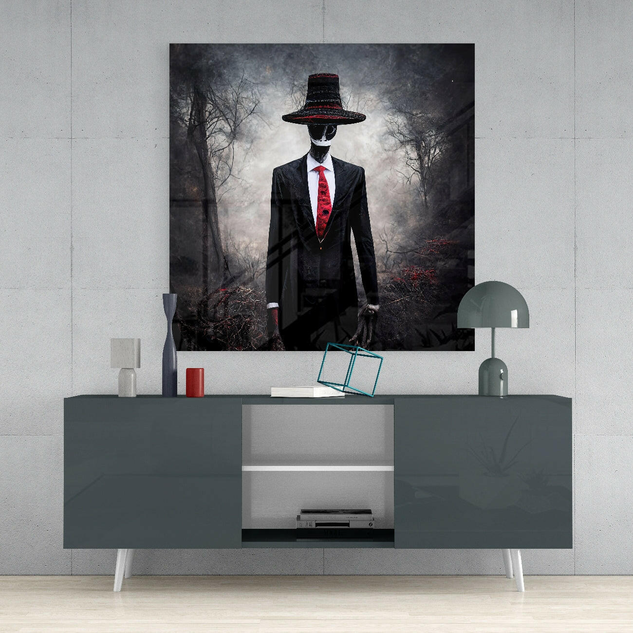 Insigneart USA Insigneart USA Negotiator Glass Wall Art || Designer Collection