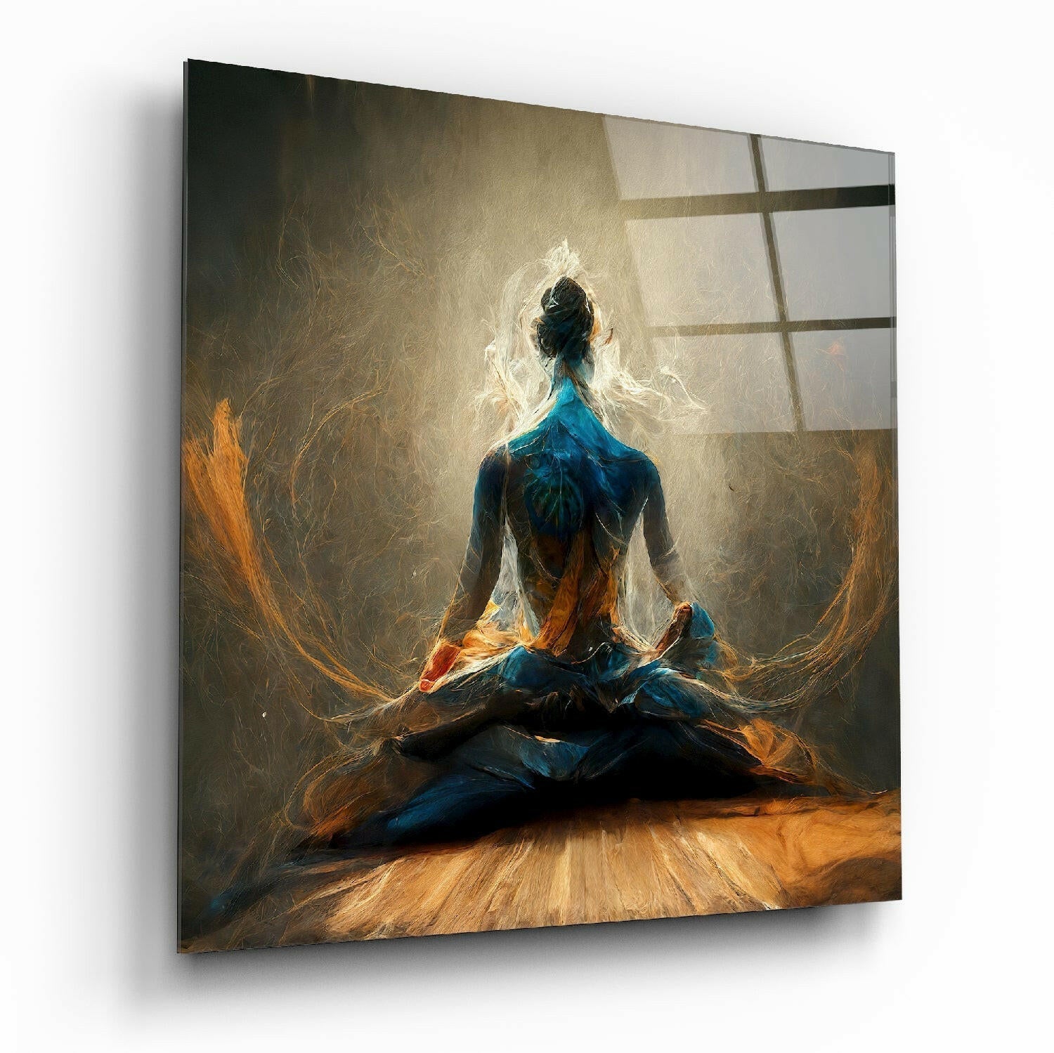 Insigneart USA Insigneart USA Meditation Glass Wall Art || Designer Collection