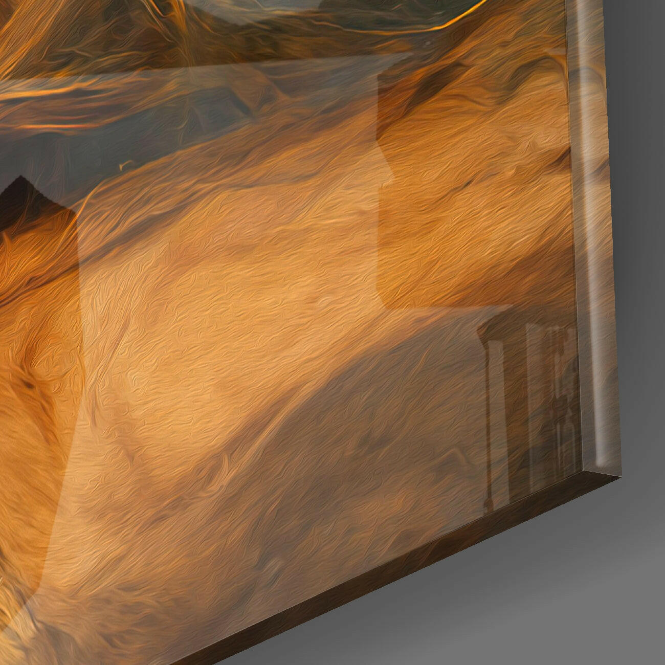 Insigneart USA Insigneart USA Meditation Glass Wall Art || Designer Collection
