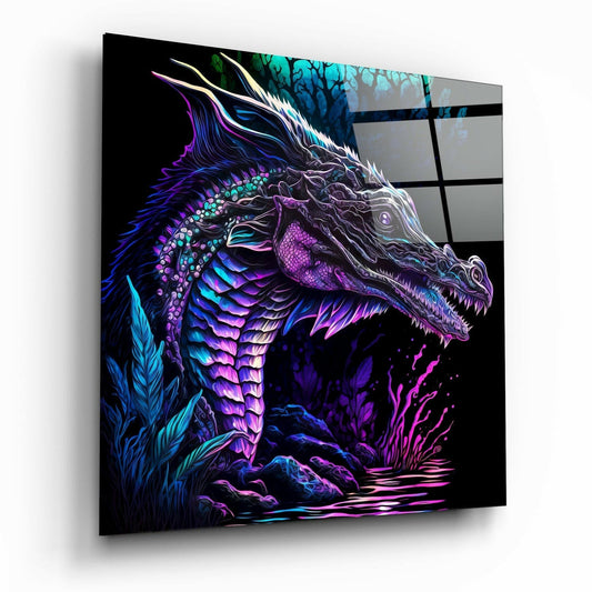 Insigneart USA Insigneart USA Dragon Glass Wall Art || Designers Collection