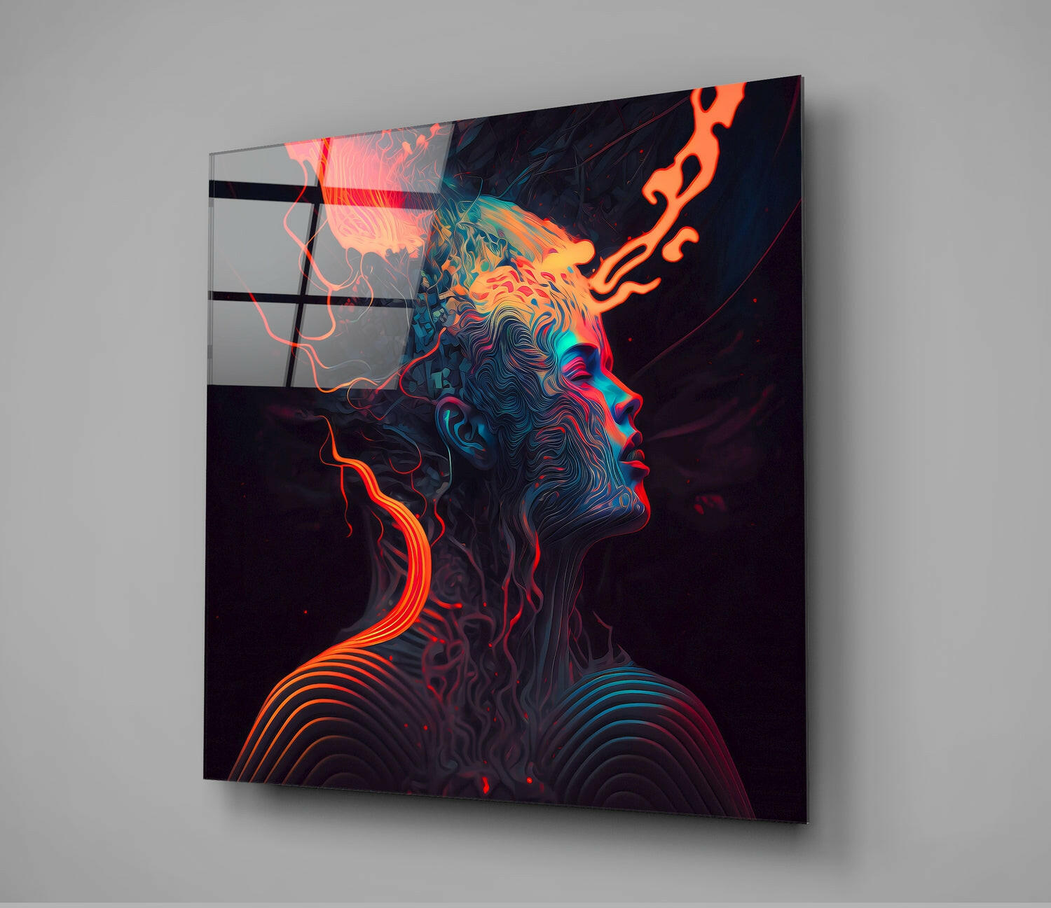 Insigneart USA Be the Music Glass Wall Art || Designers Collection