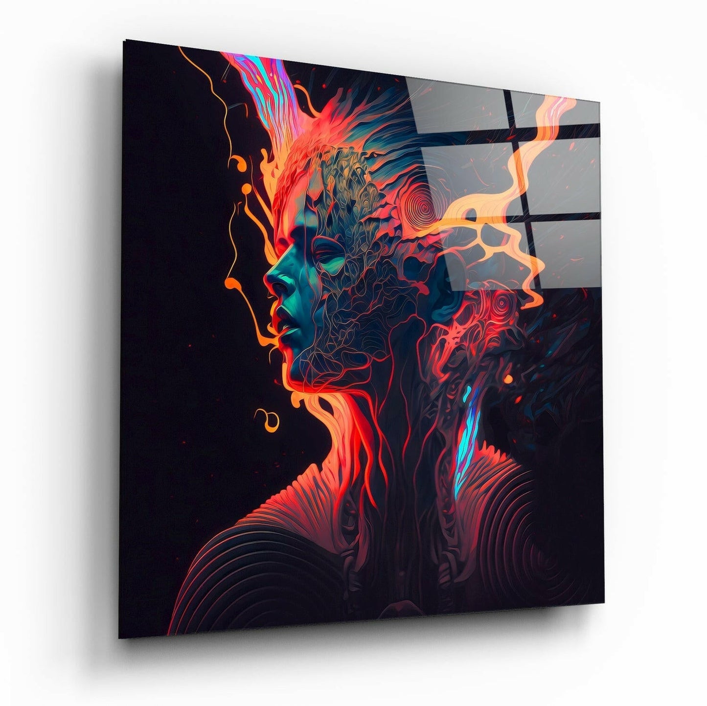 Insigneart USA Be the Music Glass Wall Art || Designers Collection