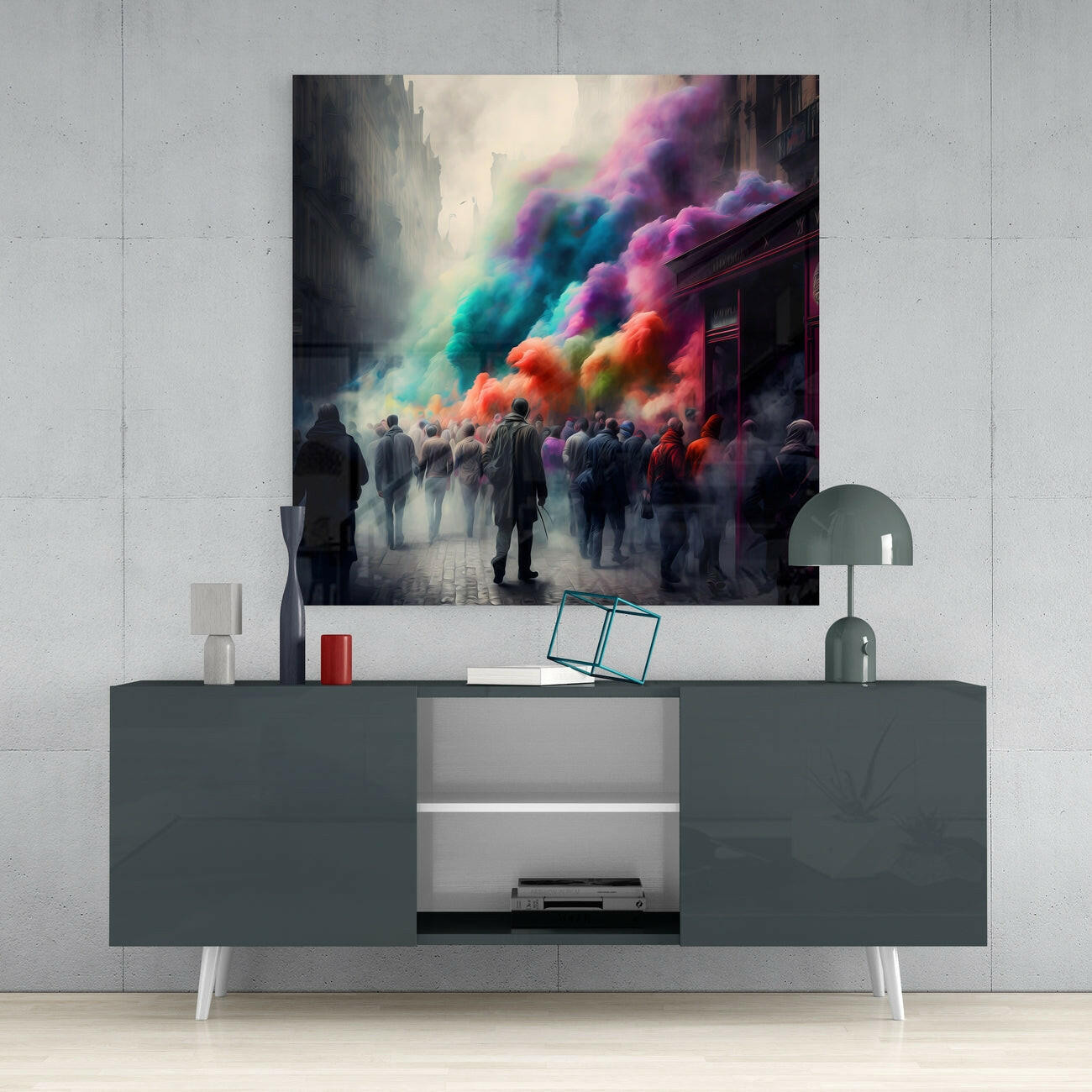 Insigneart USA Insigneart USA Escape Glass Wall Art || Designers Collection