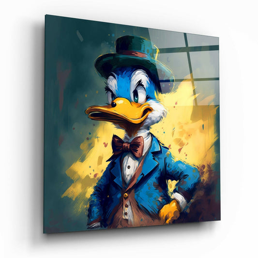 Insigneart USA Darkwing Duck Glass Wall Art || Designers Collection