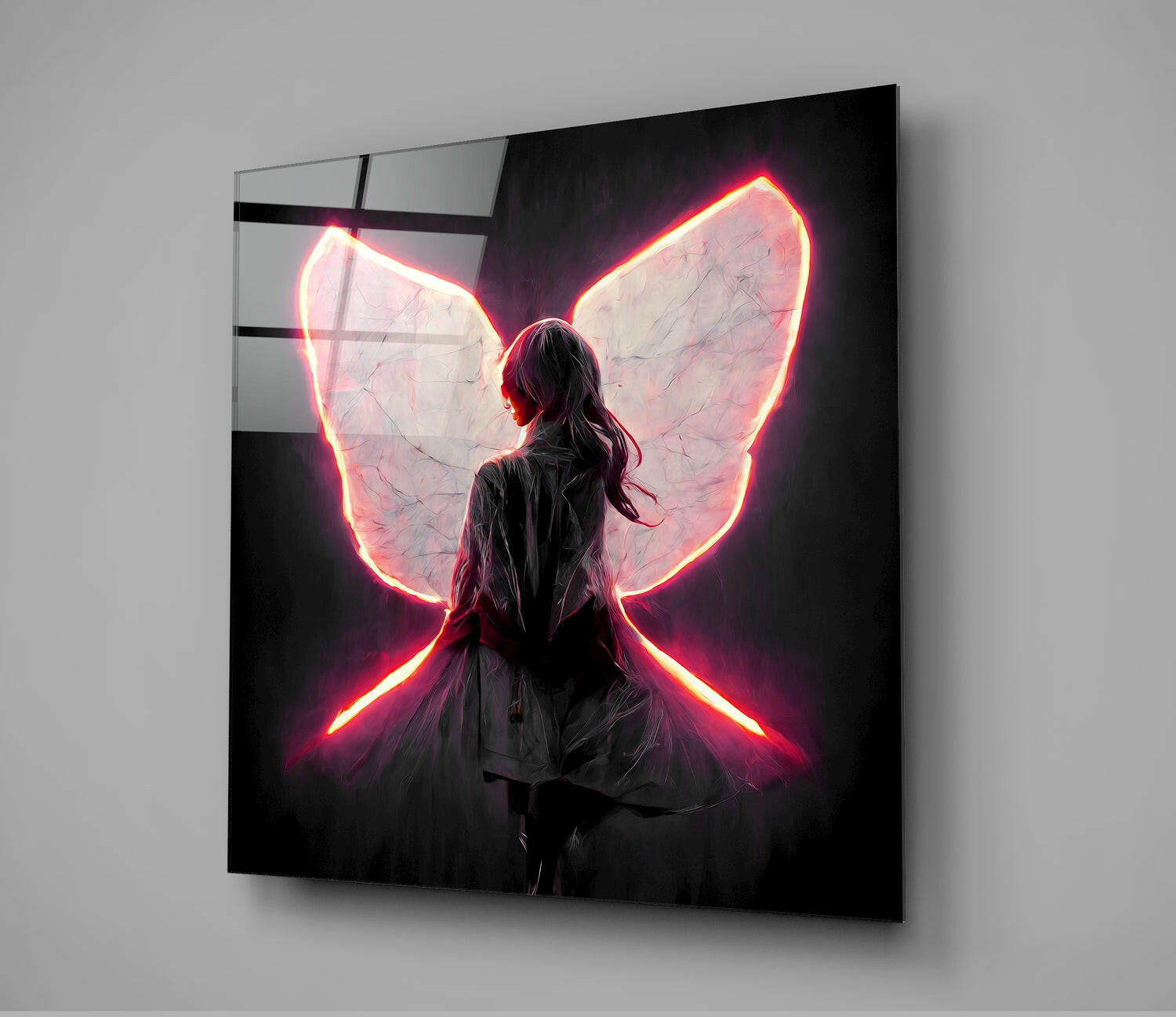 Insigneart USA Insigneart USA Me Flying Glass Wall Art || Designer Collection