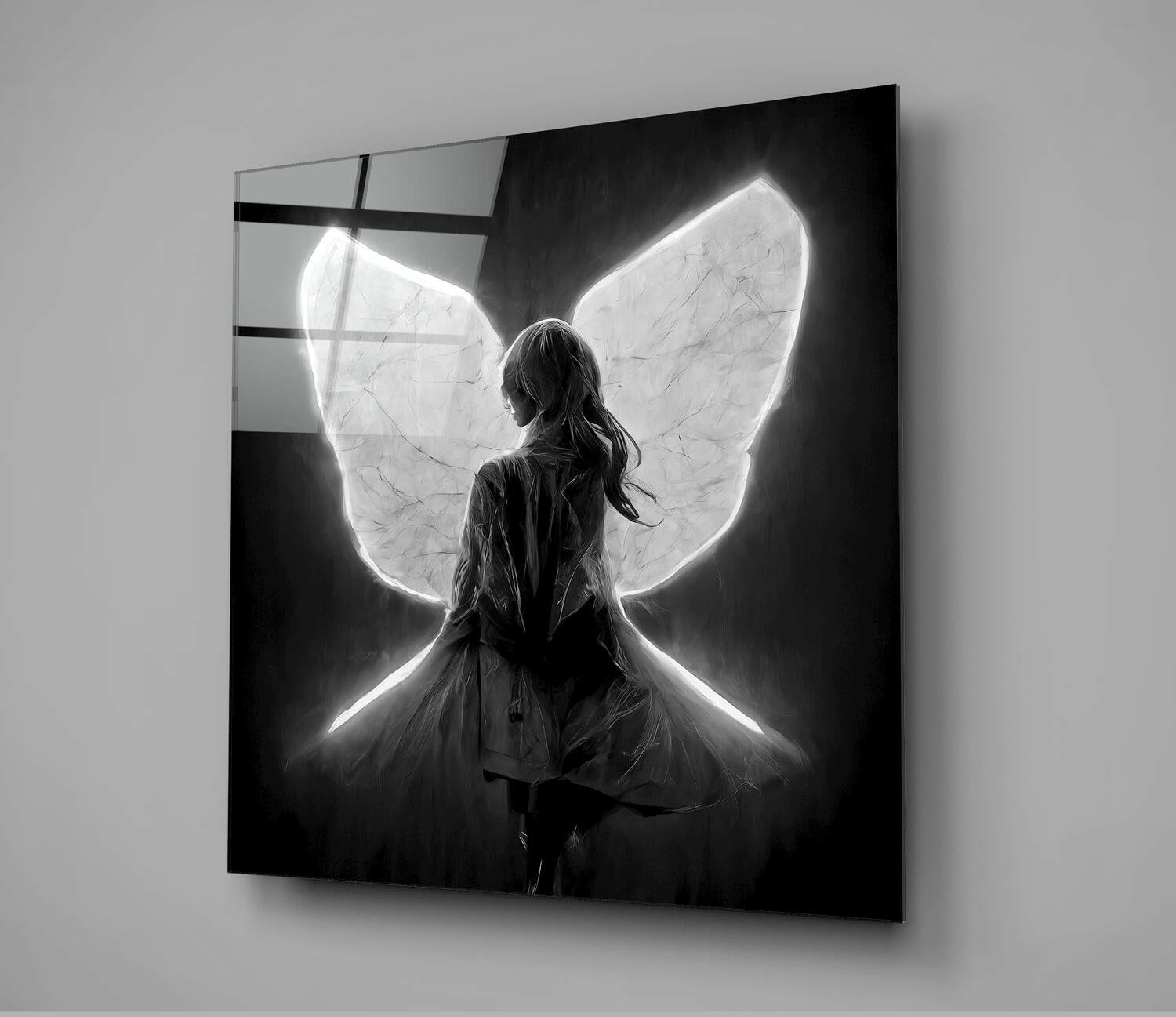 Insigneart USA Insigneart USA Me Flying Glass Wall Art || Designer Collection