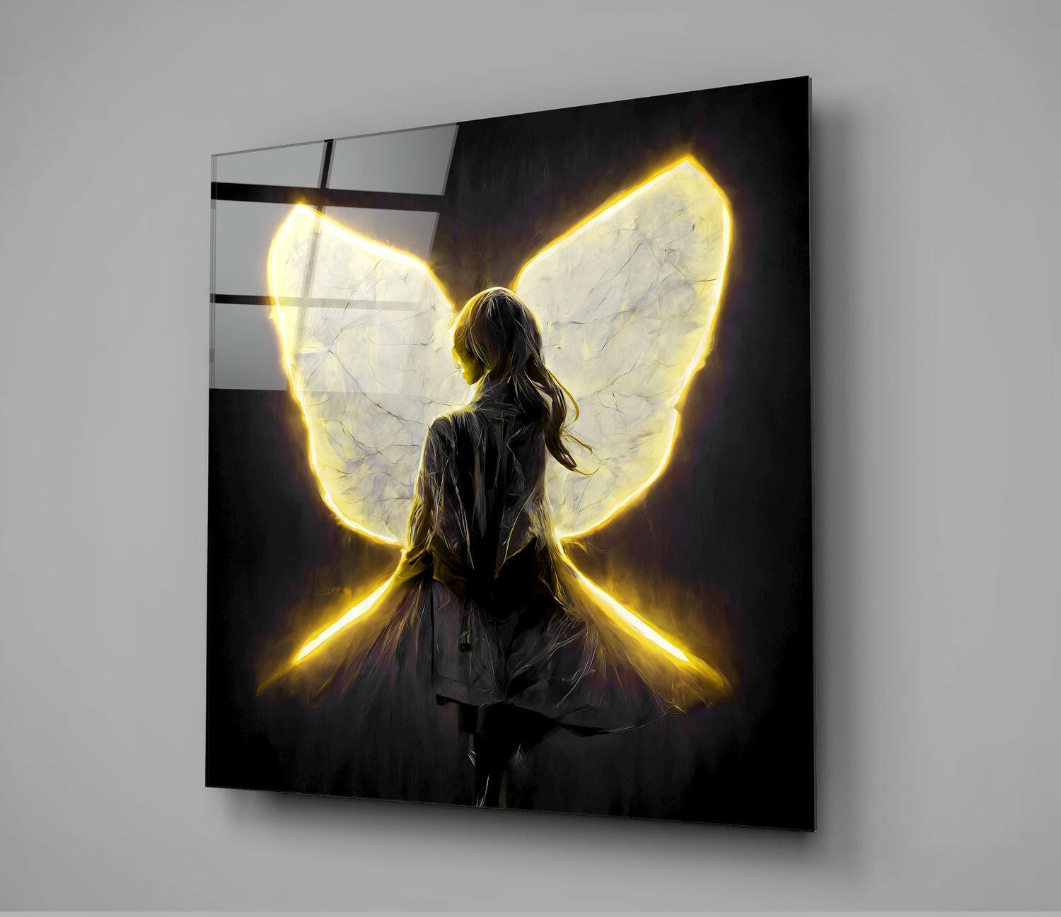 Insigneart USA Insigneart USA Me Flying Glass Wall Art || Designer Collection