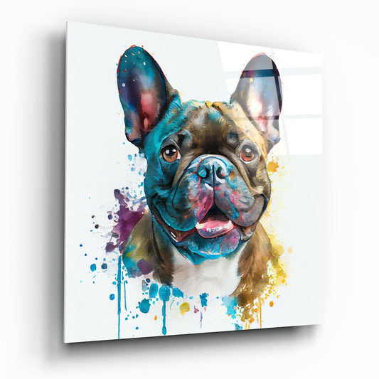 Insigneart USA Insigneart USA Cute Dog Glass Wall Art || Designers Collection