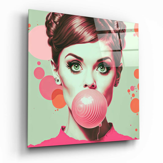 Insigneart USA Audrey Hepburn Glass Wall Art || Designers Collection