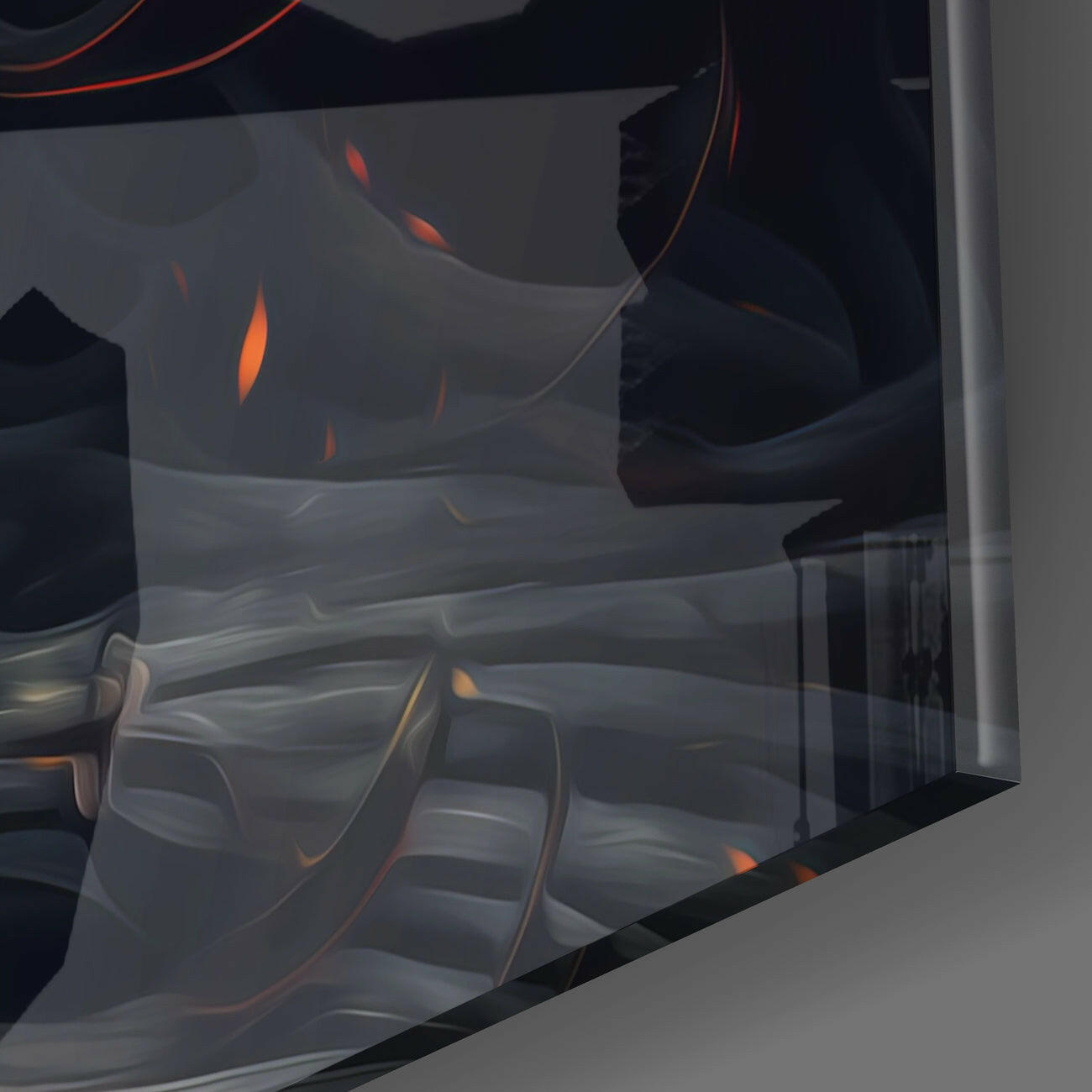 Insigneart USA The Wrath of the Woman Glass Wall Art || Designer Collection