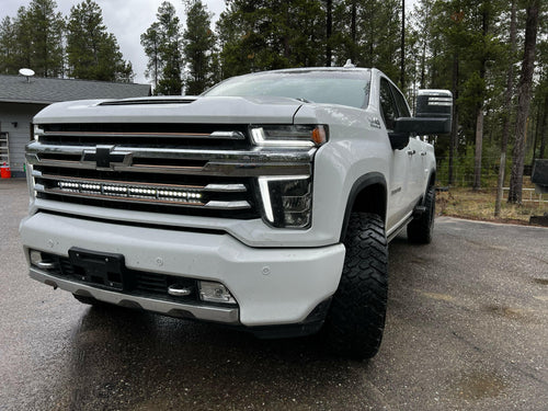 2020+ Chevrolet Silverado 2500/3500HD Single 40in Light Bar M&R Automotive