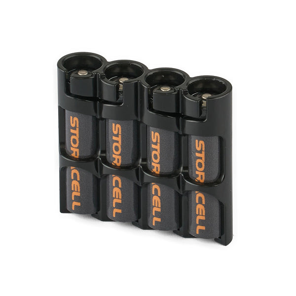 Slim Line AAA 4 Pack (Tuxedo Black) Storacell