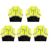 Safety Main 05LWJYB Lightweight Jacket, Class 3, Hi-Vis Yellow with Black Bottom, Pack of 5 Enviro Safety Products