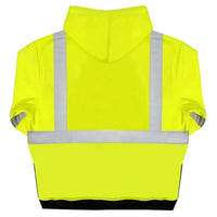 Safety Main 05LWJYB Lightweight Jacket, Class 3, Hi-Vis Yellow with Black Bottom, Pack of 5 Enviro Safety Products
