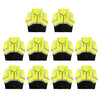 Safety Main 05LWJYB Lightweight Jacket, Class 3, Hi-Vis Yellow with Black Bottom, Pack of 10 Enviro Safety Products