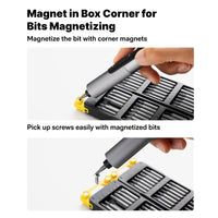 SNAPBLOQ™ S-A01 Electric Precision Screwdriver Master Set Hototools