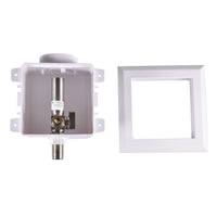 1/2" MIP Inlet, Dishwasher Outlet Box, With Stainless Steel Water Hammer Arrestor Plumbingsell