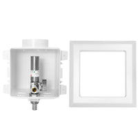 1/2" PEX Crimp (F1807) Inlet, Dishwasher Outlet Box, with Stainless Steel Hammer Arrestor Plumbingsell