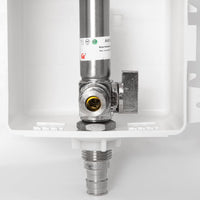 1/2" PEX Expansion (F1960) Inlet, Dishwasher Outlet Box, with Stainless Steel Hammer Arrestor Plumbingsell