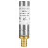 1/2" PEX Crimp Connection F1807, Straight Water Hammer Arrestor, Stainless Steel Plumbingsell