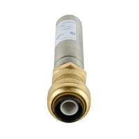 1/2" Push Fit, Straight Water Hammer Arrestor, Stainless Steel Plumbingsell