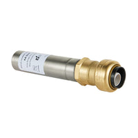 1/2" Push Fit, Straight Water Hammer Arrestor, Stainless Steel Plumbingsell