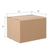 Moving Boxes Medium 12"L X 10"W X 8"H,50-Pack | Corrugated Cardboard Box for Packing, Shipping and Storage 3mm Thick