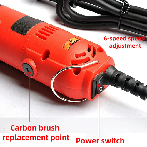 Micro Angle Grinder 90 Degree Electric Elbow Grinding Machine for Ceramic Tile Cleaning Engraving Motor Grinder