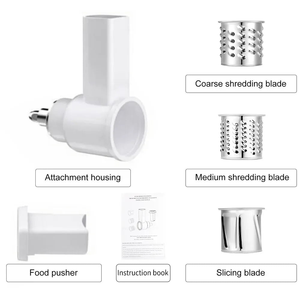 Vegetable Fresh Prep Slicer Shredder Attachment Chopper Accessories For KitchenAid