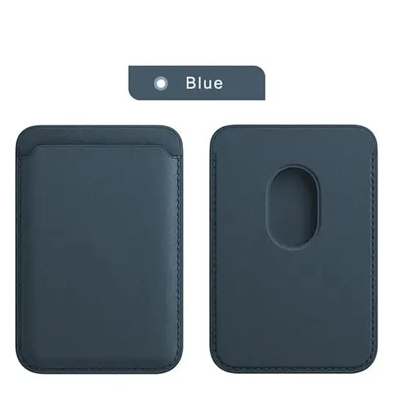 Шкіряний чохол-гаманець для iPhone 15 Pro Max Magsafe Wallet Leather Compatible For iPhone 14 13 12 Holder Card with MagSafe Magnet