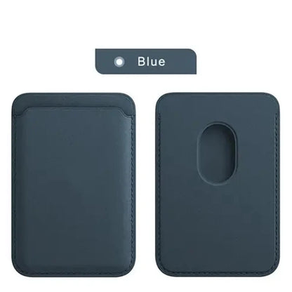 Шкіряний чохол-гаманець для iPhone 15 Pro Max Magsafe Wallet Leather Compatible For iPhone 14 13 12 Holder Card with MagSafe Magnet
