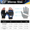 Motorcycle Gloves for Men Women Half Finger Glove Moto Fingerless Riding Protective Gear Gloves Motorbike ATV MTB Racing  Gloves