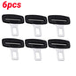 10-2PCS Seat Belt Tongue Car Seat Belt Buckle Clips Car Seat Belt Clip Extender Plug Safety Extension Buckle Auto Accessories
