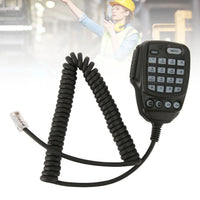 Walkie Talkie Speaker Microphone High Tensile Strength 2 Way Radio Microphone ABS Clear Sound for 1907R for 300DR for FT 7900R